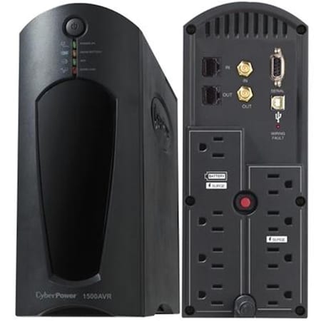 Ezgeneration 1200VA 720W UPS w AVR EZ3469910